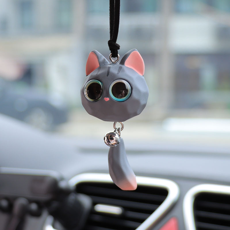 Car Accessories Mirror Hanging - ใหม่ Bell Fox จี้รถกระจกมองหลังจี้อุปกรณ์แขวนภายในกระเป๋าเป้สะพายหลังกระเป๋าของขวัญพวงกุญแจตกแต่ง