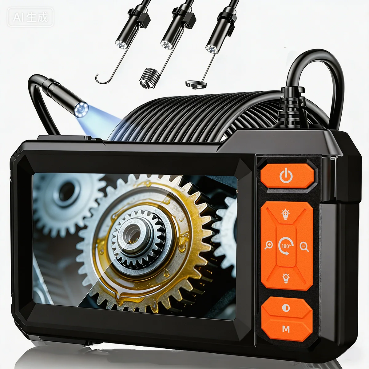 Car Accessories Mirror Hanging - กล้องเอนโดสโคป 1080P 8 มม. เลนส์เดี่ยว 2/5/10M