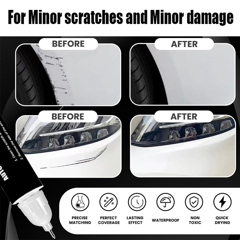 ปากกาซ่อมสีรถยนต์สำหรับเฟียต แ - Car Scratch Remover Pen บทวิจารณ์และราคา