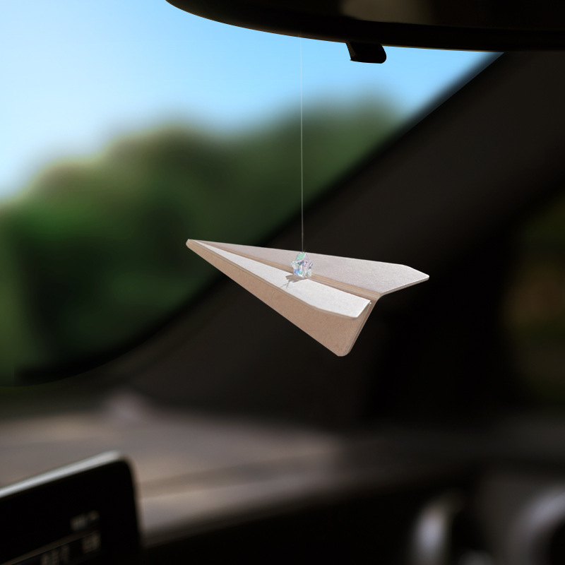 กระดาษเครื่องบินกลิ่นDiffuser  - Car Accessories Mirror Hanging บทวิจารณ์และราคา