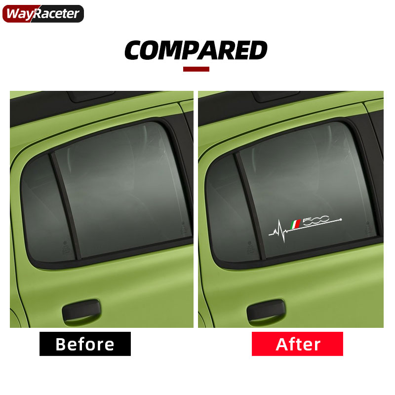 2 Pcs หน้าต่างสติกเกอร์สะท้อนแ - Car Accessories Under 500 บทวิจารณ์และราคา