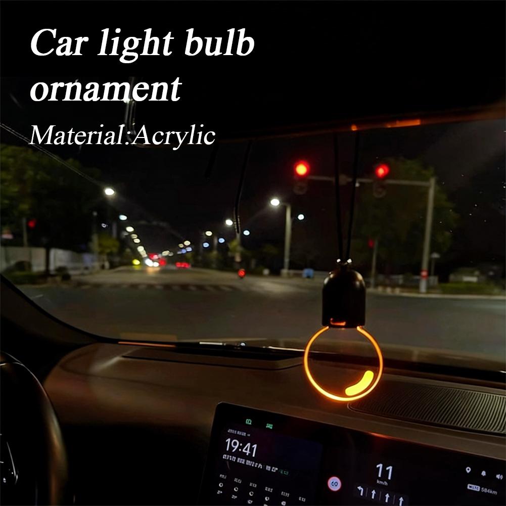 ของตกแต่งรถยนต์แบบแขวน หลอดไฟจ - Car Accessories Mirror Hanging บทวิจารณ์และราคา