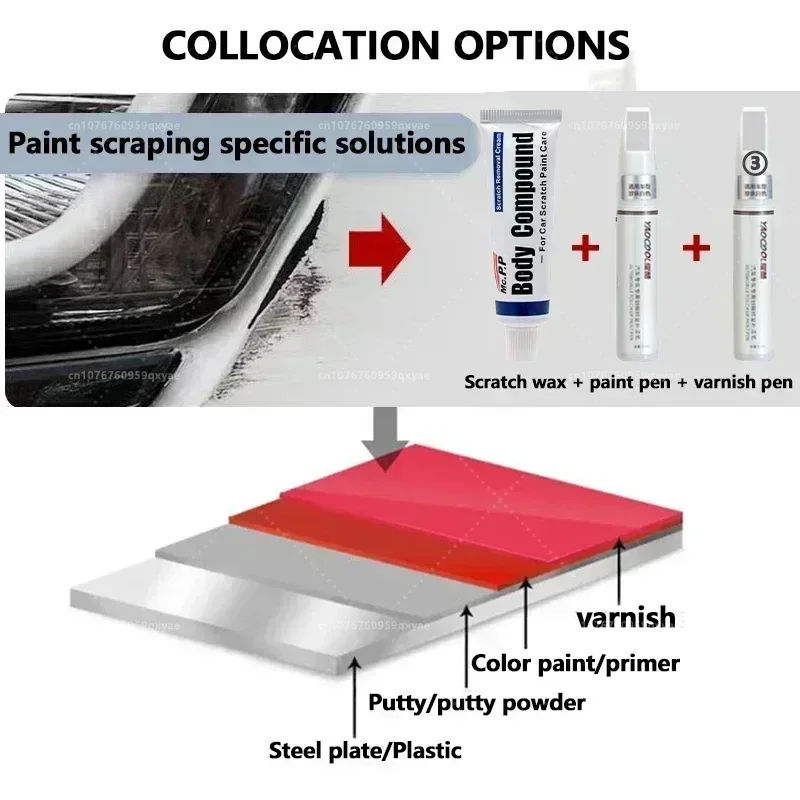 สําหรับ Citroen C3/C3 Aircross - Car Scratch Remover Pen บทวิจารณ์และราคา