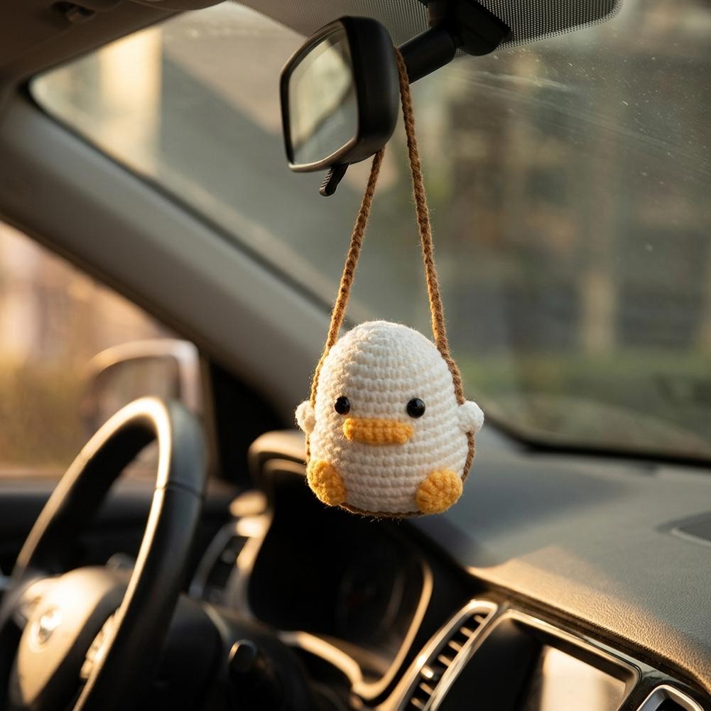 ของตกแต่งรถยนต์ ตุ๊กตาสัตว์ถัก - Car Accessories Mirror Hanging บทวิจารณ์และราคา