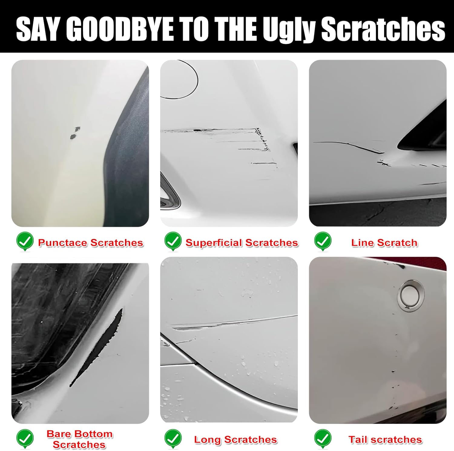 สีแต้มรถยนต์ (สีเทาแพลตตินัมเม - Car Scratch Remover Pen บทวิจารณ์และราคา