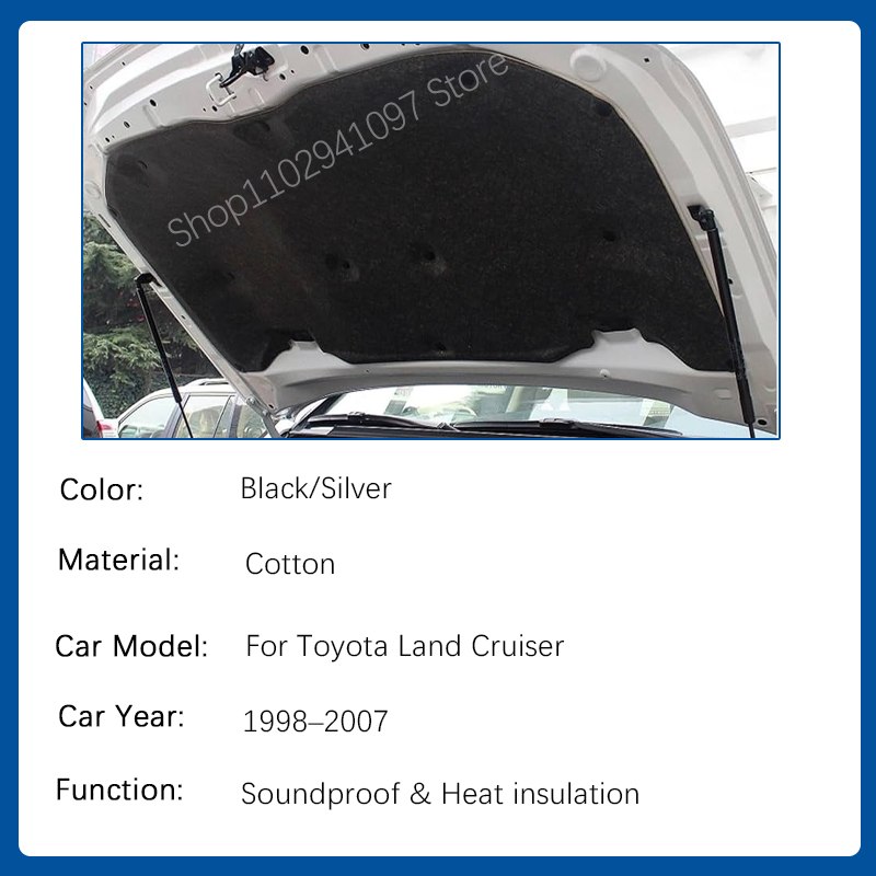 แผ่นฝากระโปรงหน้าสำหรับรถ Toyo - Car Accessories Amazon บทวิจารณ์และราคา