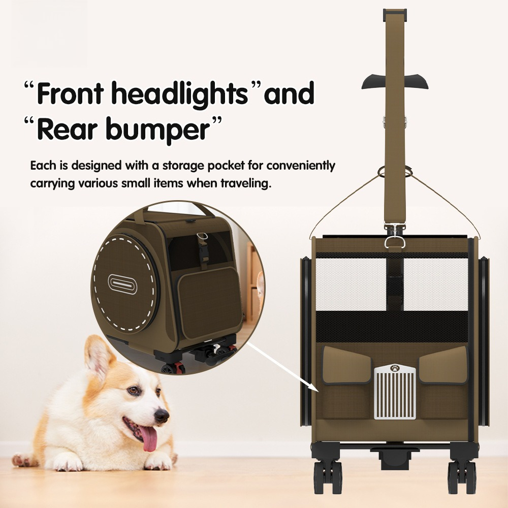 กระเป๋ารถเข็นสัตว์เลี้ยงสำหรับ - Car Accessories Amazon บทวิจารณ์และราคา