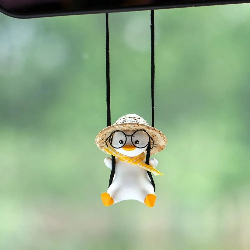จี้รถน่ารัก Swing เป็ดตกแต่งภา - Car Accessories Mirror Hanging บทวิจารณ์และราคา