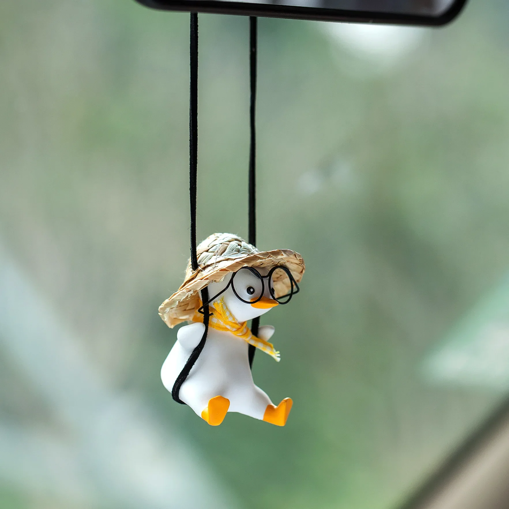 จี้รถน่ารัก Swing เป็ดตกแต่งภา - Car Accessories Mirror Hanging บทวิจารณ์และราคา