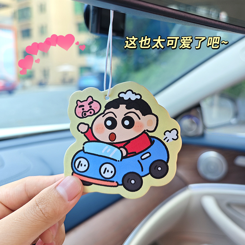 น้ำหอมปรับอากาศในรถยนต์ลายชินจ - Car Accessories Mirror Hanging บทวิจารณ์และราคา