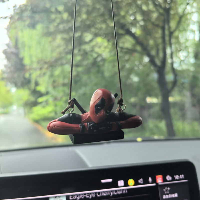 Marvel Deadpool รถกระจกมองหลัง - Car Accessories Mirror Hanging บทวิจารณ์และราคา