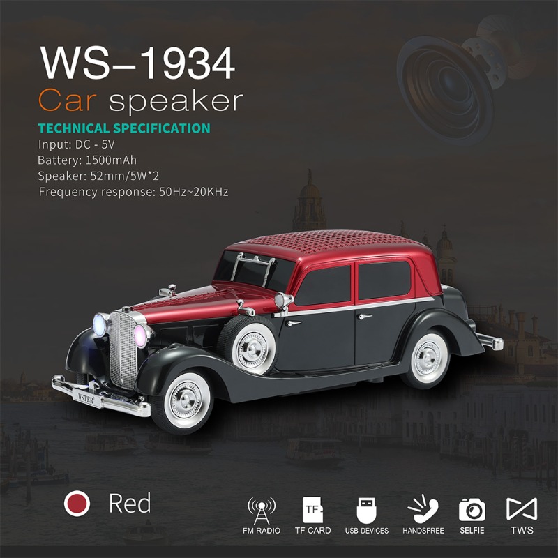 WS-1934 ไร้สายรถรูปร่างกล่องเส - Car Accessories Amazon บทวิจารณ์และราคา
