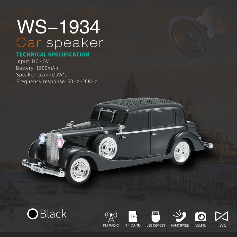 WS-1934 ไร้สายรถรูปร่างกล่องเส - Car Accessories Amazon บทวิจารณ์และราคา