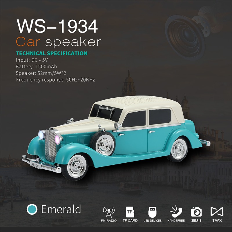 WS-1934 ไร้สายรถรูปร่างกล่องเส - Car Accessories Amazon บทวิจารณ์และราคา
